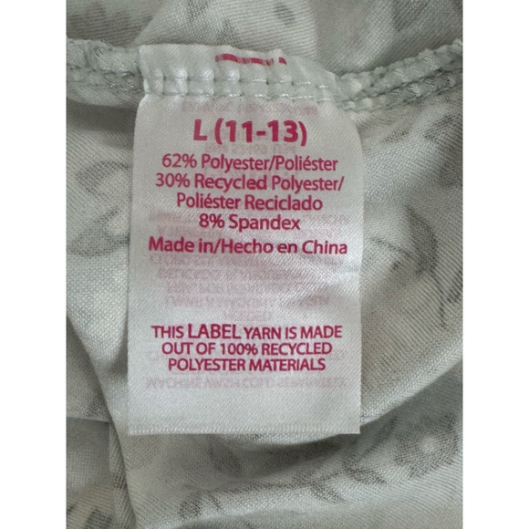 Juniors No Boundaries Mini Dress L Sage Green Floral - Picture 4 of 4